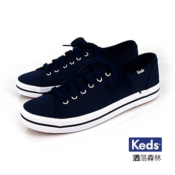【Keds】中性 / 基本綁帶休閒鞋-130036-海軍藍 / 原價1890元