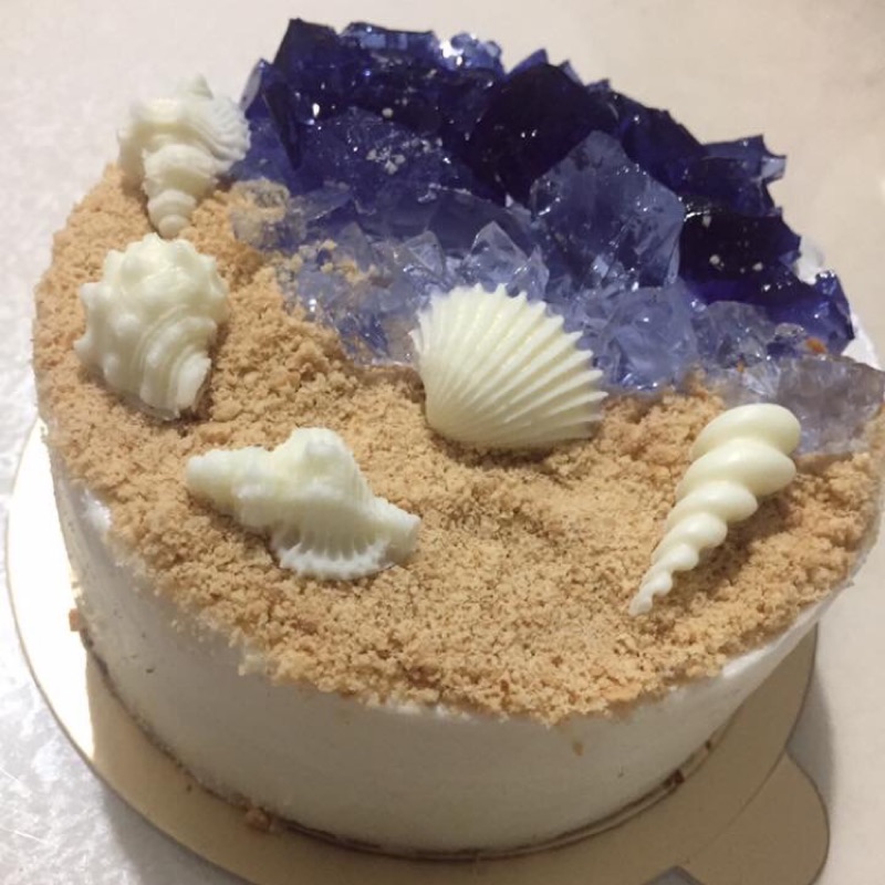 椰子海灘蛋糕4吋