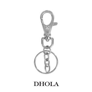 DHOLA｜【鋅鉤+四目鍊】鑰匙圈 / DIY材料 / 手工藝 / 飾品 / 配件 朵拉手藝材料店