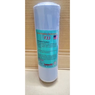 【小婷的店】 100％臺灣製造鴻維濾心10吋大T33顆粒活性炭濾心，原料採用NSF認證顆粒活性炭。