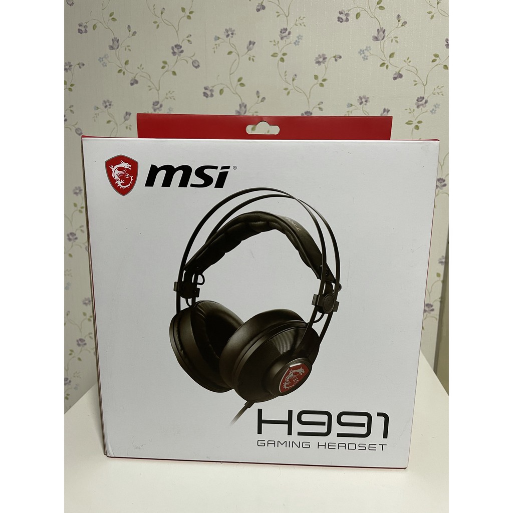 msi微星 H991 Gaming Headset 電競耳機 (S37-21000A1-V33)