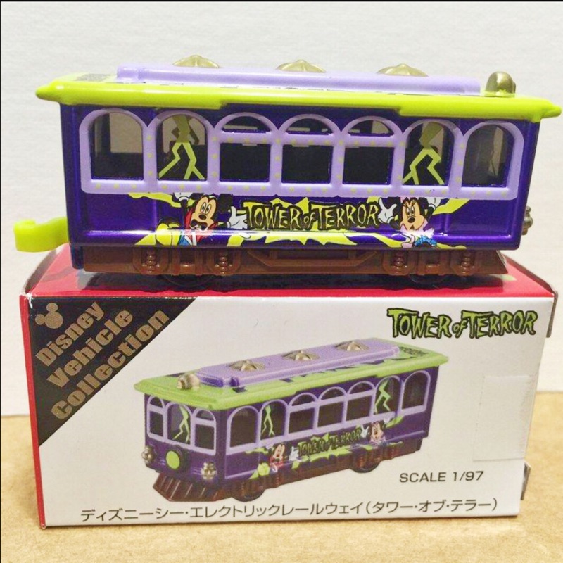 日本 Tomica 迪士尼樂園 鬼屋 多美卡 驚嚇米奇 米妮 米奇 遊園車 電車 巴士 汽車 小車 車 連結車 車頭