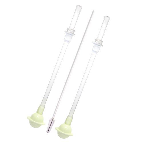 DOOBY 大眼蛙 水杯/水壺專用 補充吸管2入200ml/250ml/260ml/280ml/500ml
