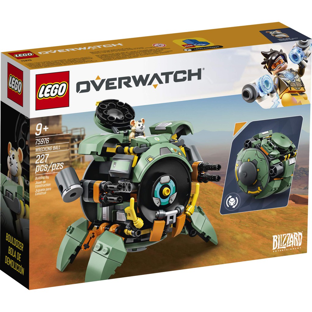 **LEGO** 正版樂高75976 Overwatch系列 鬥陣特攻 火爆鋼球 全新未拆 現貨