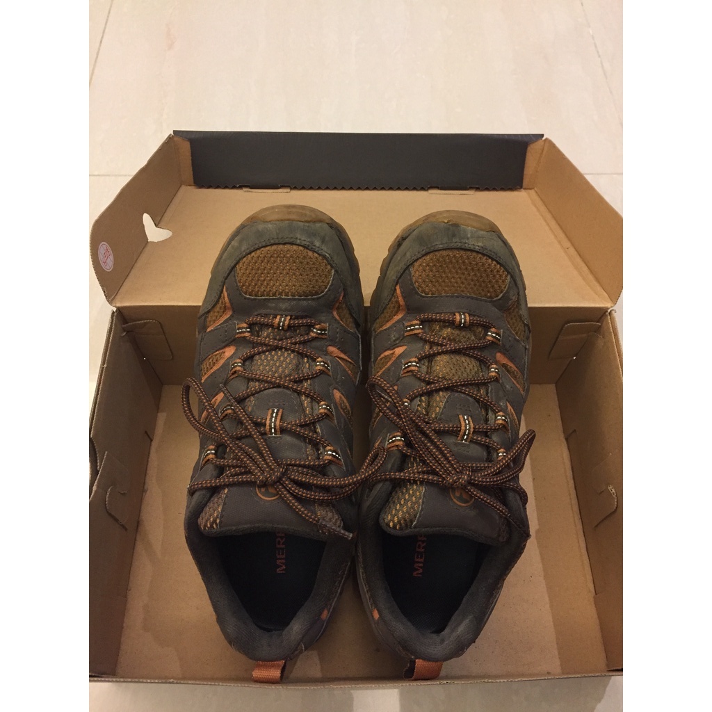 Merrell MOAB 2 GTX 男用全防水登山鞋咖啡色款 (Size: US 8.5)