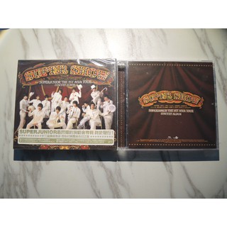 二手CD SUPER JUNIOR SUPER SHOW 超級LIVE精選 (有外盒 中文歌詞)
