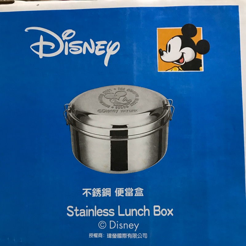 Disney 米奇不鏽鋼便當盒