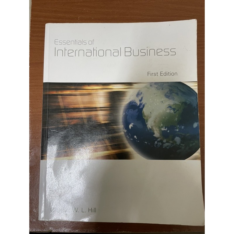 二手書 / 國際企業管理原文書 International Business first edition 1st 第一版