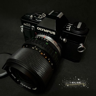 準專業單眼美機Olympus OM20 + 28mm f3.5廣角餅乾隨身鏡同OM2具有快門 