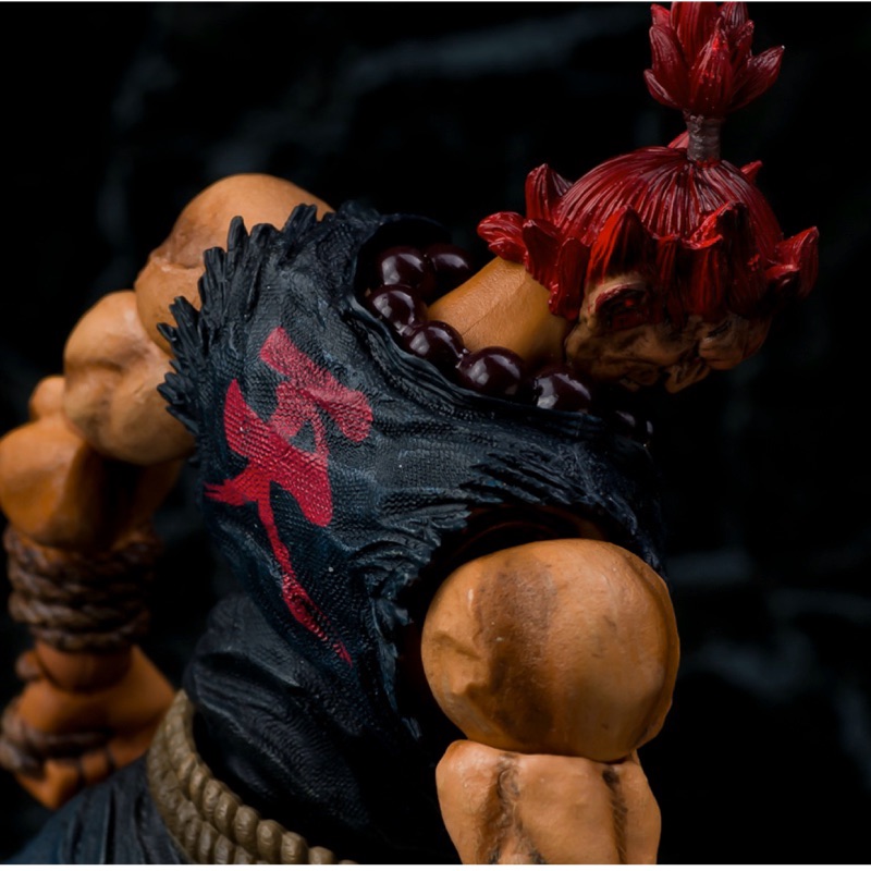 正版 Play Arts 改 kai 快打旋風 豪鬼 Gouki Akuma 非 storm toys