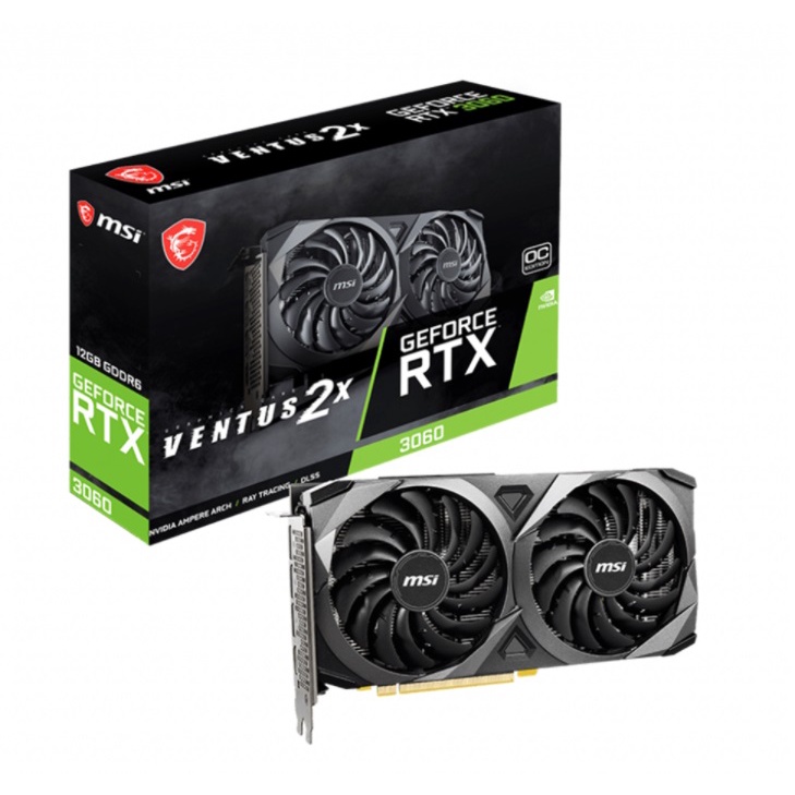 電腦 Moni GeForce RTX 3060Ti Ventus 2X | 8gb GDDR6