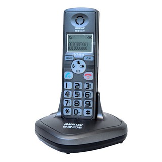 台灣三洋SANLUX DECT數位無線電話 (鐵灰) DCT-9831