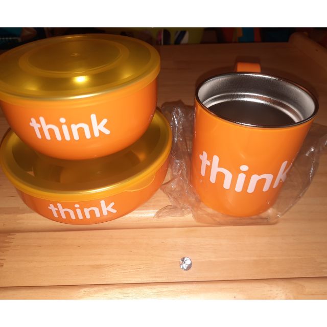 thinkbaby不鏽鋼餐具組