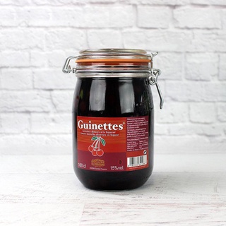 【捲髮阿嬤的柑仔店】＃Guinettes貝麗果＃法國酒漬櫻桃15% 1L/罐
