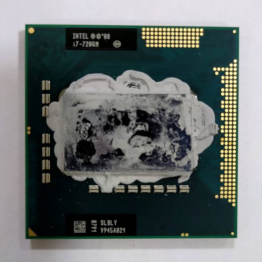 Intel Core i7-720QM CPU 正式版CPU 筆電用 (二手拆機良品)