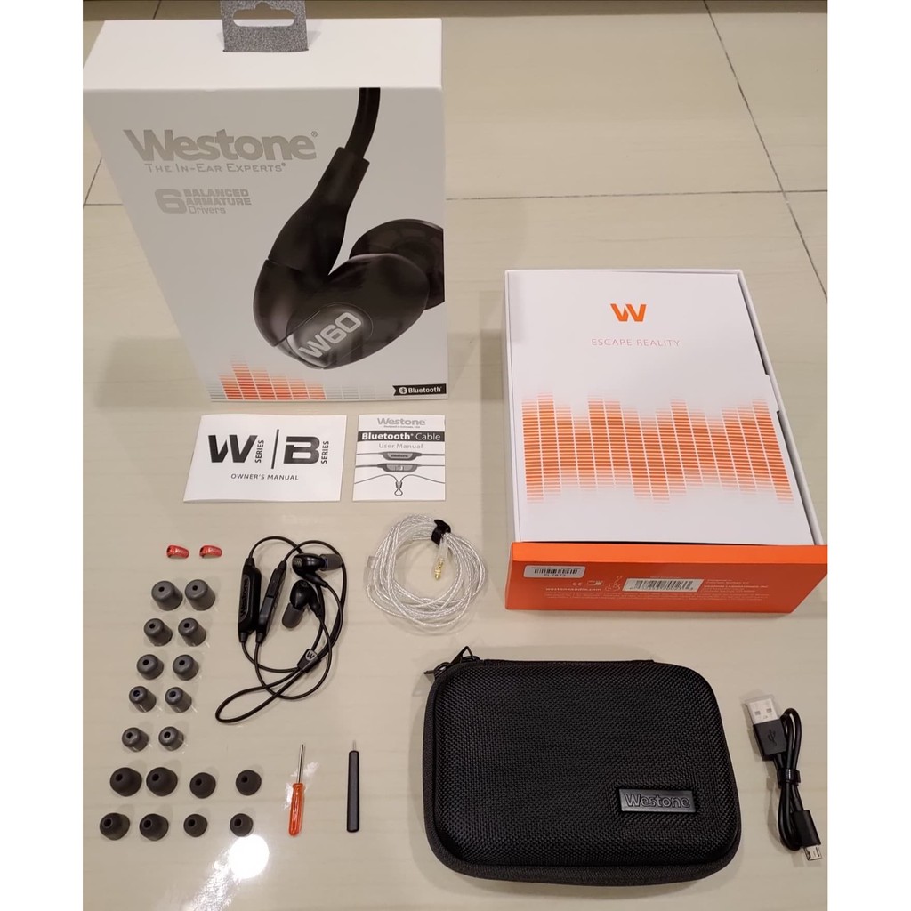 【極新無傷】2019新版 Westone W60 Bluetooth 藍芽版