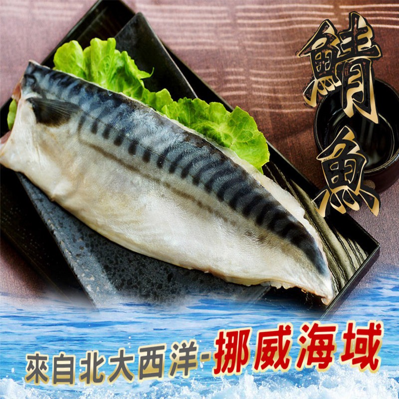 【海之醇】超值挪威鯖魚160g