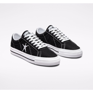 【S.M.P】Stussy x Converse One Star Black White 低筒 173120C