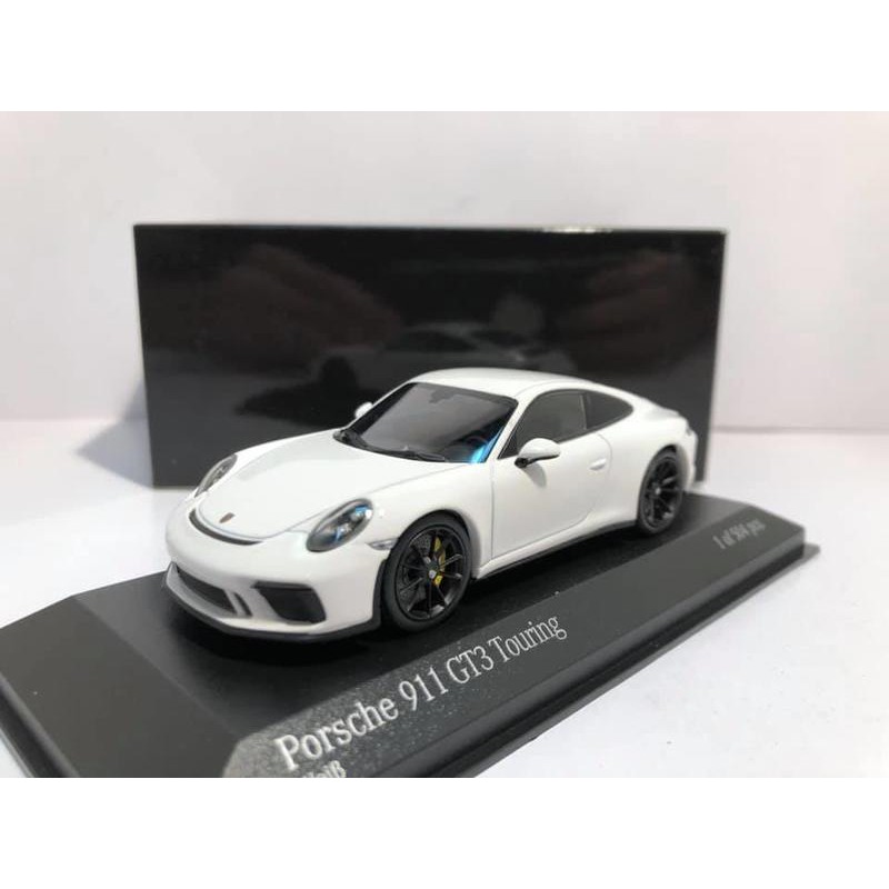 吉華科技@ MINICHAMPS Porsche 911 (991.2) GT3 Touring 2018 白 1/43