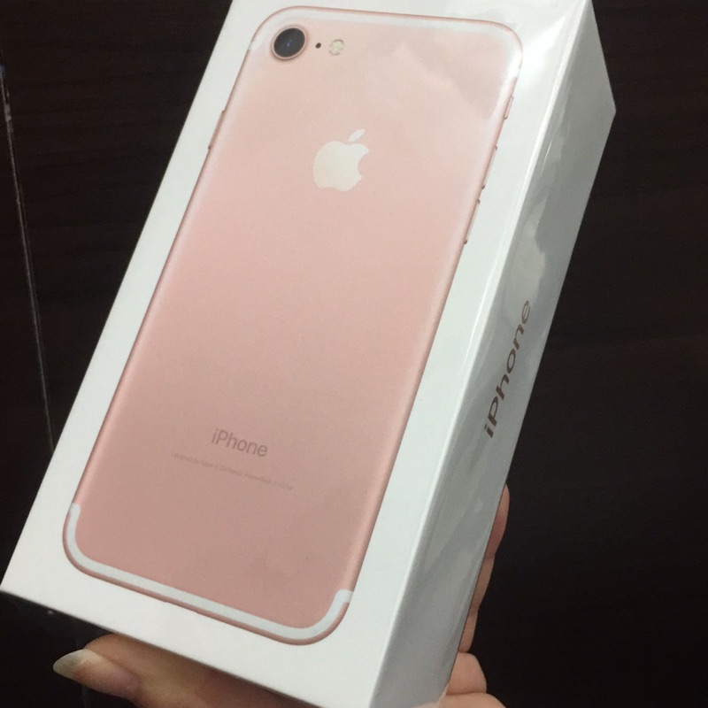 Iphone7 128G 玫瑰金 全新未拆