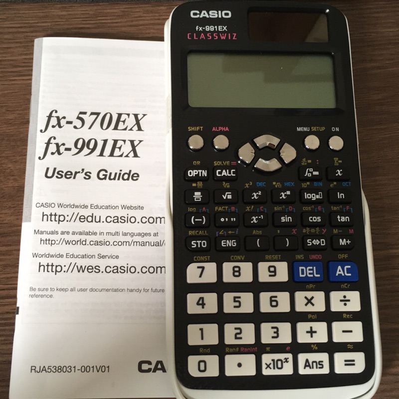 《二手買賣》 Casio 卡西歐 fx-991ex 計算機 (jp900美國版)