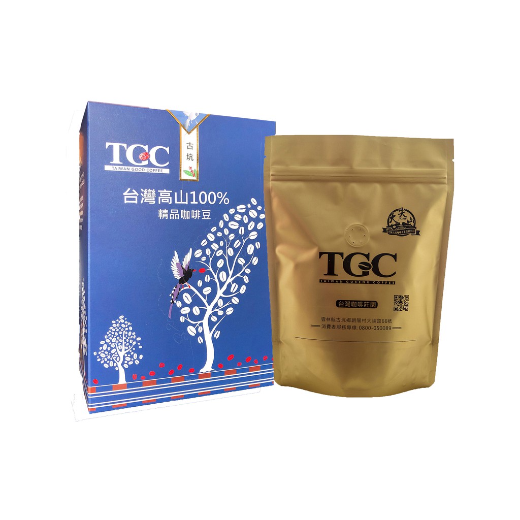 【TGC】雲林古坑特級咖啡豆227公克(半磅)