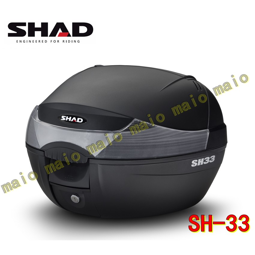 【Maio機車材料精品】SHAD SH33 西班牙品牌 快拆式後行李箱33公升 (無燈型)