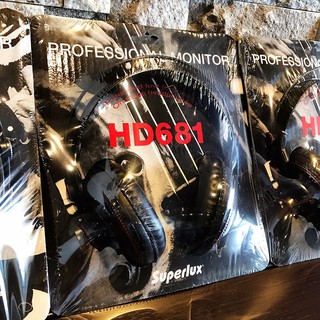 『現貨免運』 保固一年 Superlux HD681 HD 681 舒伯樂 半開放式 監聽 耳罩式 耳機 錄音