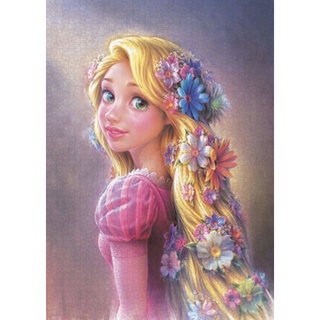 日本進口迪士尼拼圖2000片 長髮公主 頭髮閃耀光芒的公主 魔髮奇緣