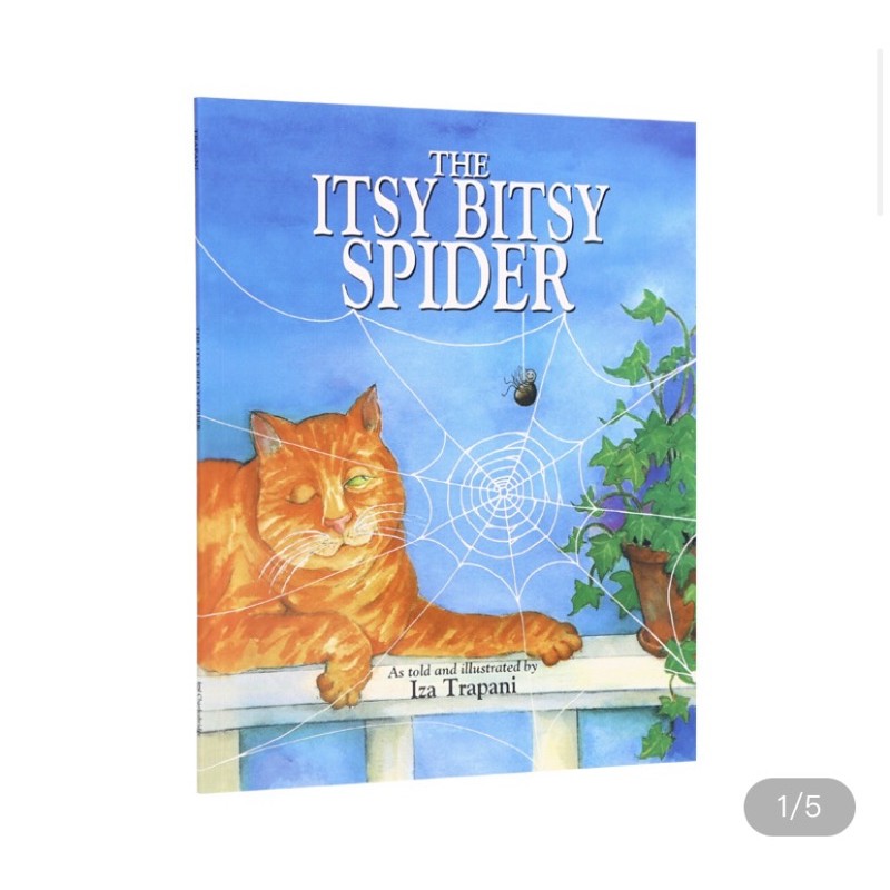 [點讀版] 原文正版 The Itsy Bitsy Spider 廖彩杏書單第32周 第70本