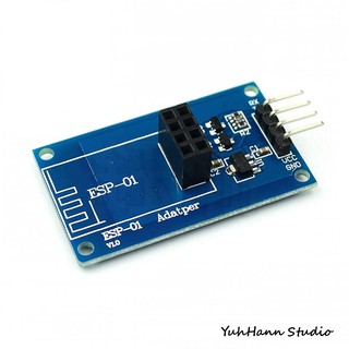 【鈺瀚網舖】ESP-01 ESP-8266轉接座 接座 轉接板 3.3V / 5V相容 讓 ESP-01更容易使用