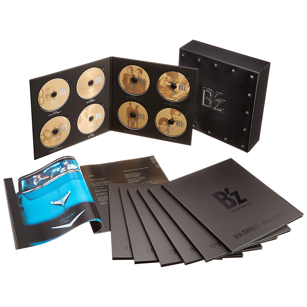 B Z Bz 全精選complete Single Box Black Edition日版53 Cd 2 Dvd限定盤 蝦皮購物
