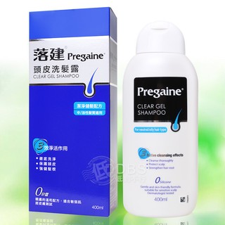 Pregaine落建 頭皮洗髮露 400ml 潔淨健髮配方 (中/油性髮質適用) 落健洗髮精