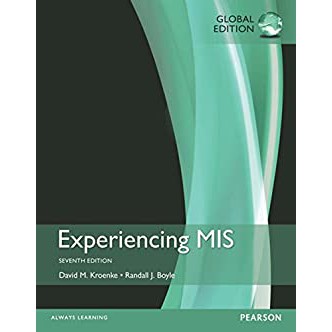 【胖橘子】EXPERIENCING MIS 第7版 2017 KROENKE 9781292163574