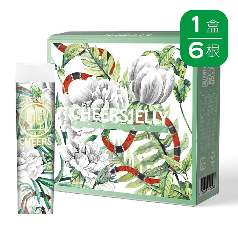 CHEERSPOPS CheersJelly舉杯低卡荔枝蒟蒻凍 / 6根入 / 盒　eslite誠品