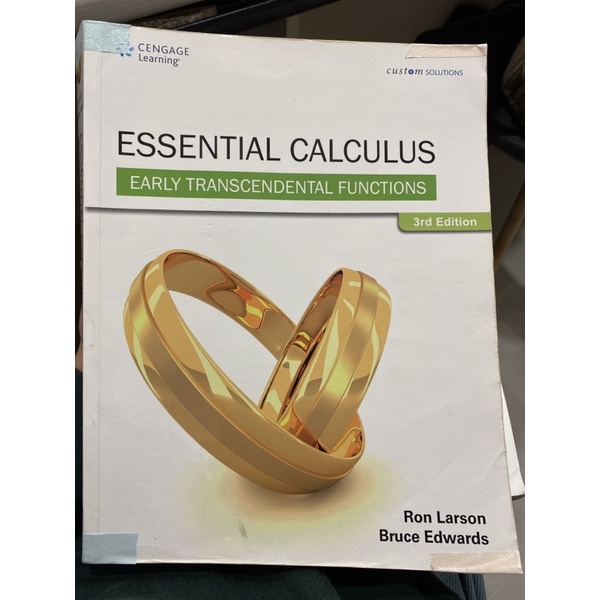 微積分 Essential Calculus