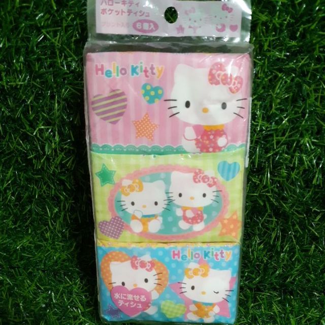 🎀日本製正版 Hello Kitty 凱蒂貓 KT 面紙 衛生紙 隨身面紙 小包面紙 小包衛生紙 印花衛生紙 袖珍面紙