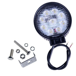 27W LED工作燈 黃光 12V~24V LED燈 48w霧燈 日行燈 探照燈 怪手 貨車 工作燈