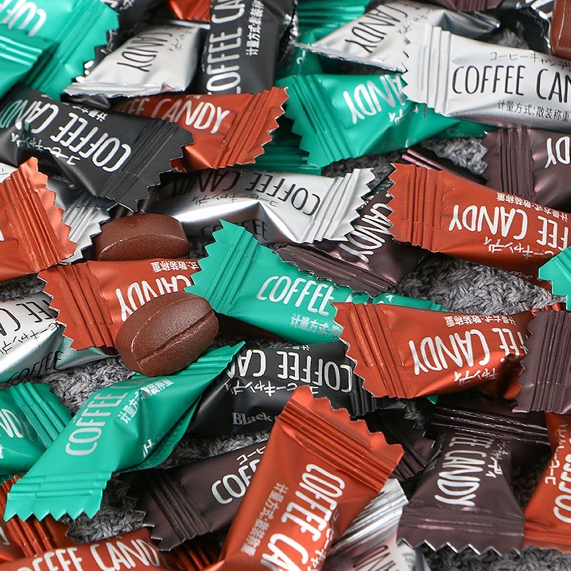 COFFEE CANDY咖啡糖 無糖咖啡糖 5種口味 大份量500g 卉之壹品 咖啡壓片糖 蝦皮購物