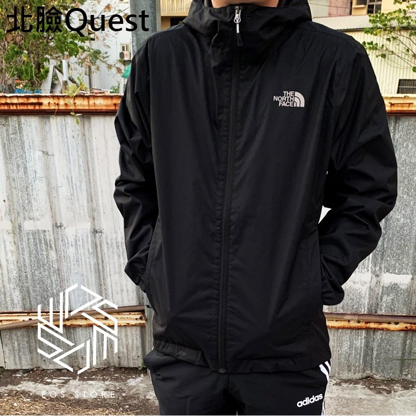 -EOS- The North Face Resolve 2/Quest 風衣 防水 防風外套 北臉 登山 黑 外套