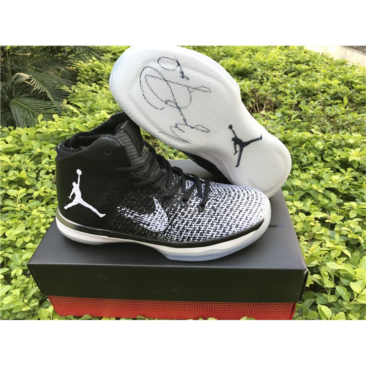 air jordan 31 black and white