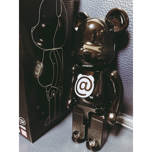 BEARBRICK 超合金第一款 黑@ 200% 2009 BE@RBRICK 積木熊