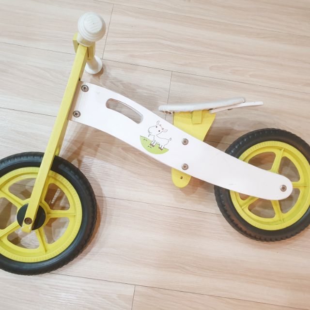 🛴小孩最愛玩🛴平衡車 二手 木製 木頭腳踏車 童車 嚕嚕車 滑步車 PUSH BIKE