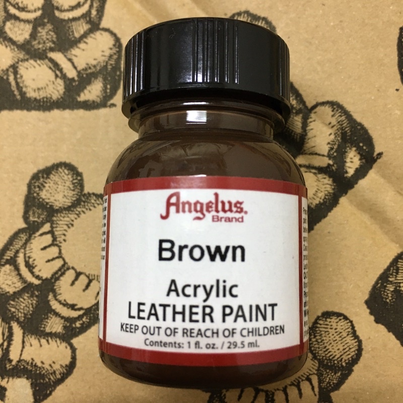 Angelus [ Brown 咖啡 ] 1oz. 原裝 顏料 改色 補色 29.5ml 補漆 客製 Outdoor