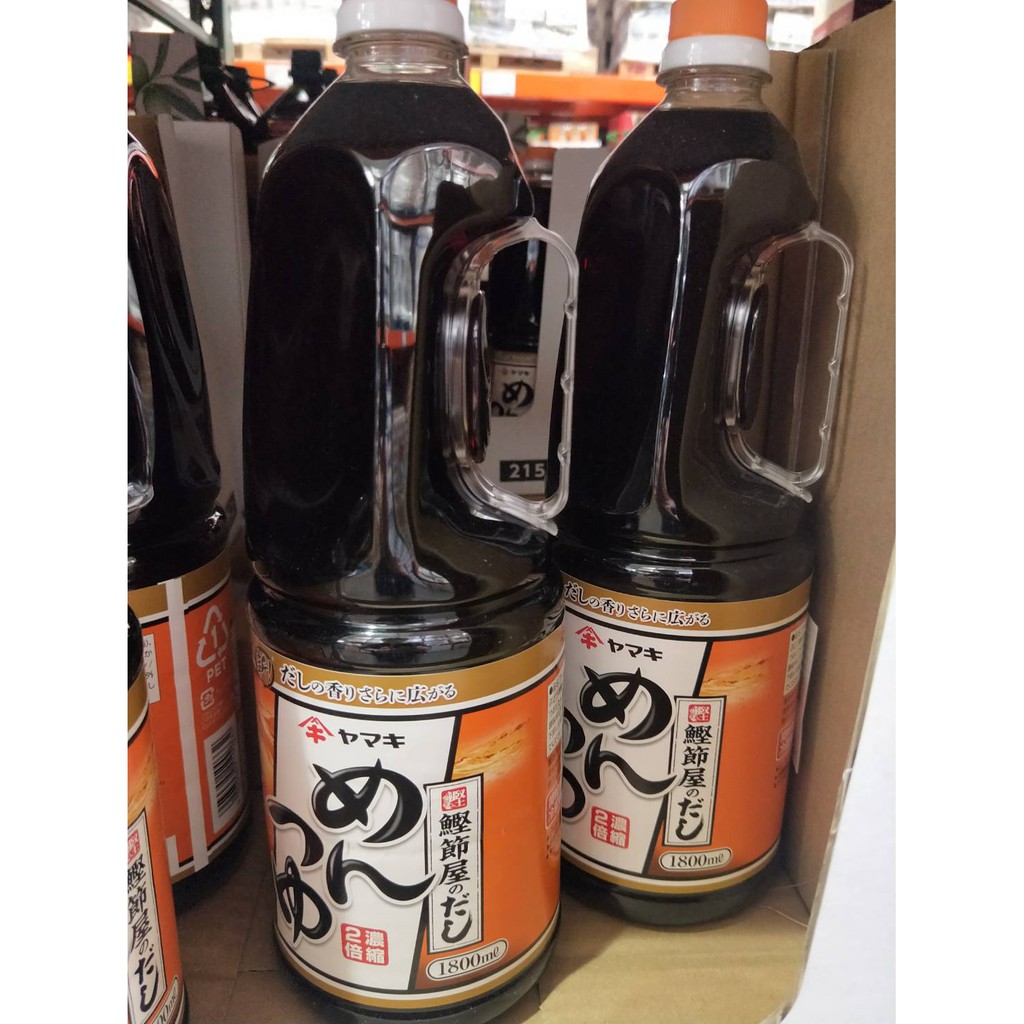 【小新代購】Costco好市多 Yamaki 日本進口鰹魚淡醬油 1.8公升#503496