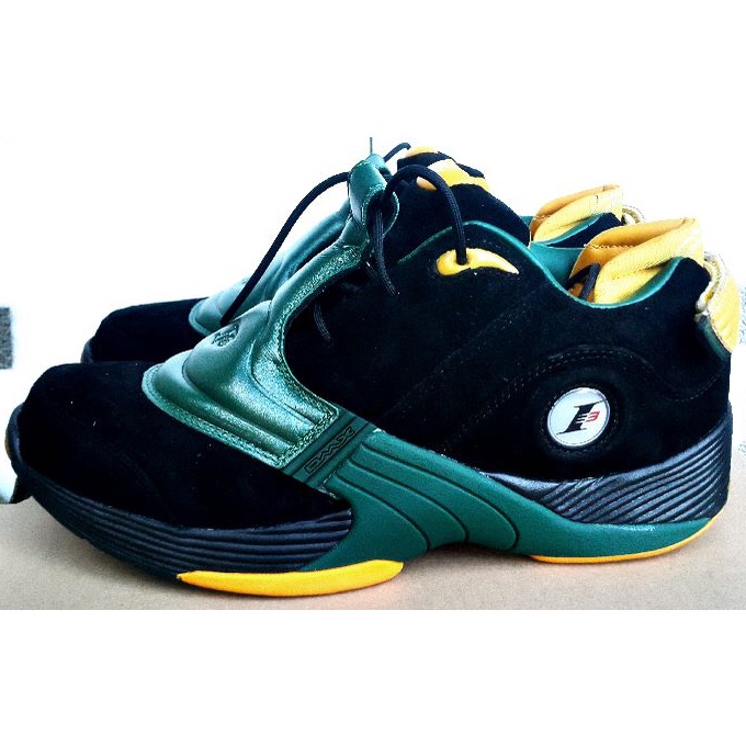 REEBOK Answer 籃球鞋 綠 黑(FX7199)有穿過This product and box are use