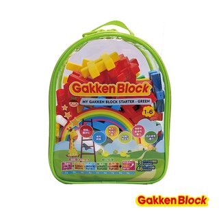 日本Gakken 學研益智積木-啟發系列(綠色新款)