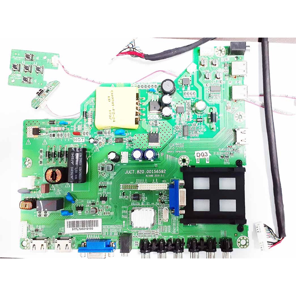 [維修]  BenQ 32CF300 液晶電視 不過電/不開機 主機板維修