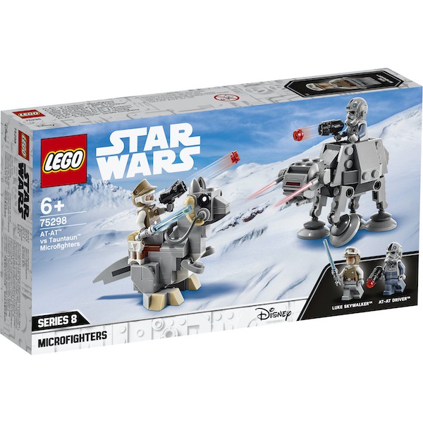 ||一直玩|| LEGO 75298 AT-AT vs. Tauntaun Microfighters