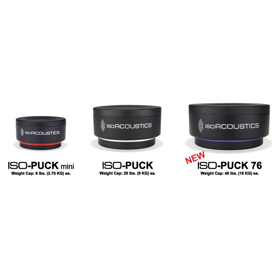 -=悠聆專業音響=- IsoAcoustics ISO PUCK / PUCK mini / PUCK 76